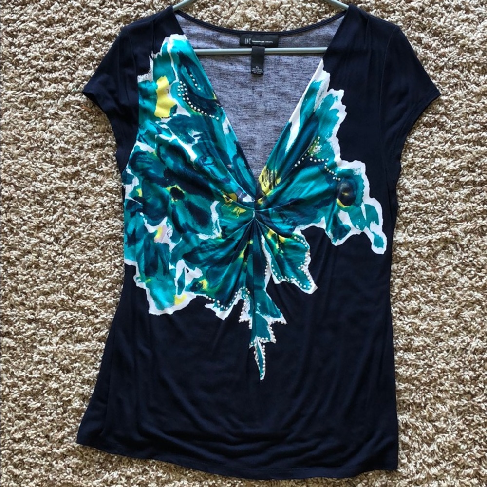 Capped sleeve shirt